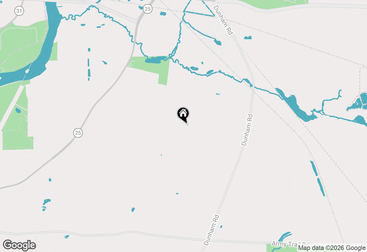 Map of 6N440 Hub Road, Wayne, IL 60184