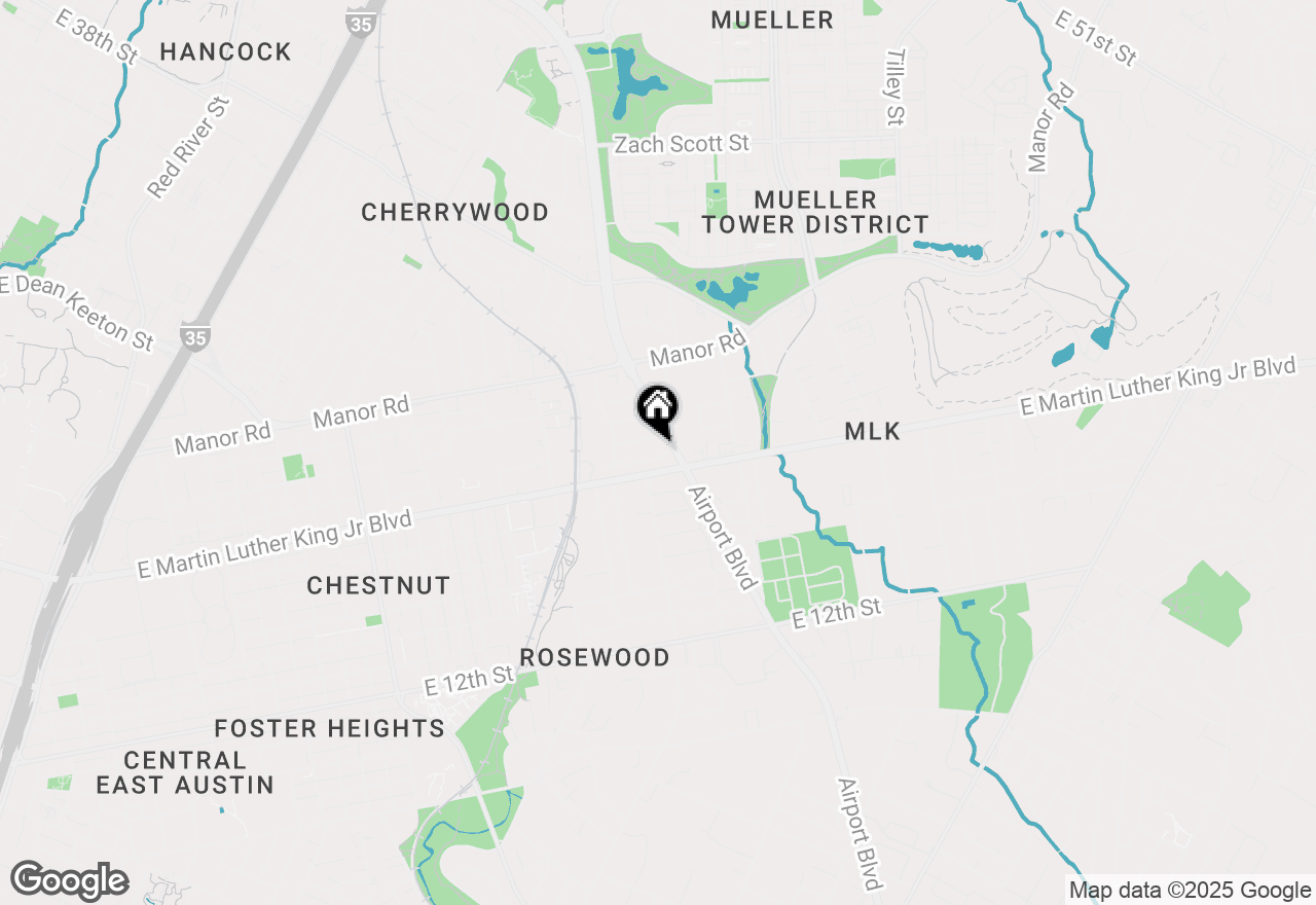 Map of 2952 Higgins St, Austin, TX 78722