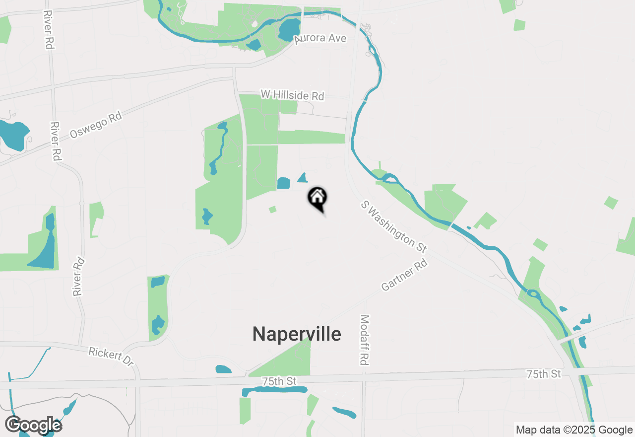 Map of 826 Iris Lane, Naperville, IL 60540