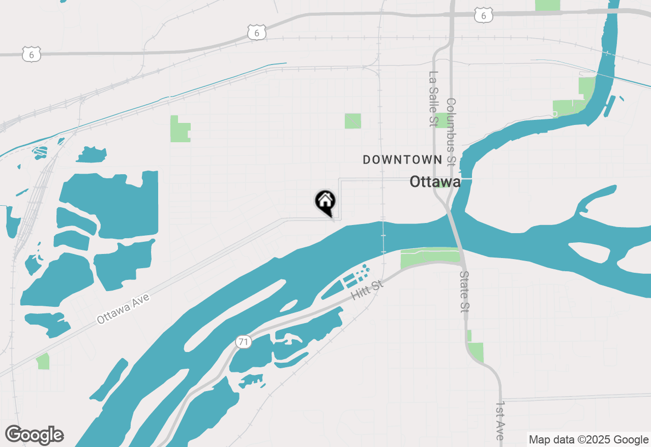 Map of 215 Buchanan Street, Ottawa, IL 61350