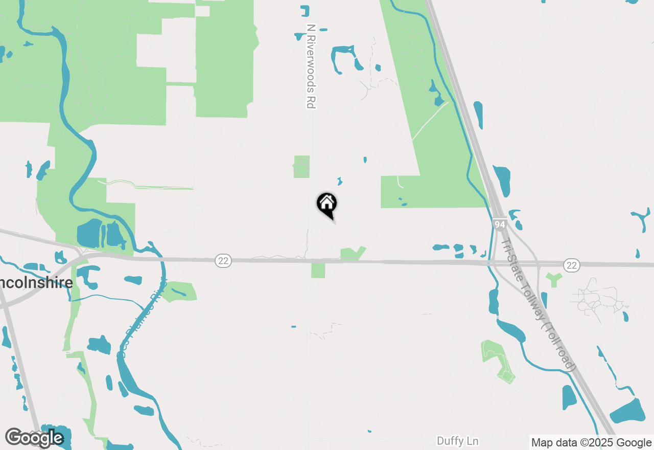 Map of 113 Surrey Lane, Lincolnshire, IL 60045