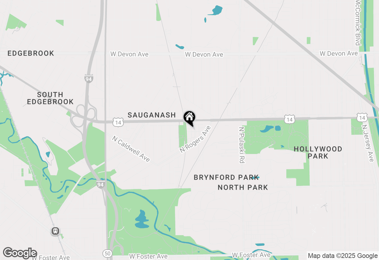 Map of 4260 W Thorndale Avenue, Chicago, IL 60646