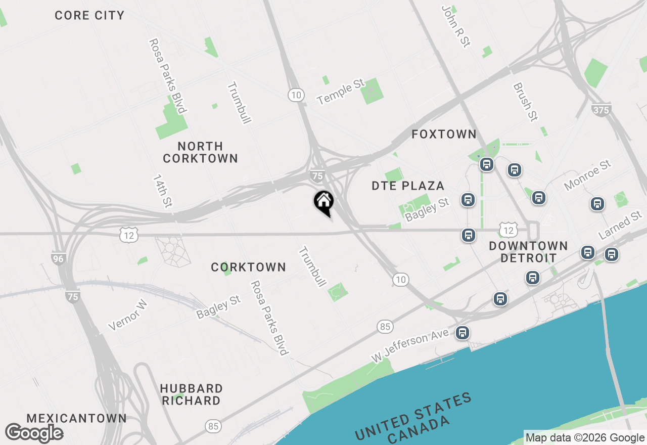 Map of 2003 Brooklyn, Detroit, MI 48226