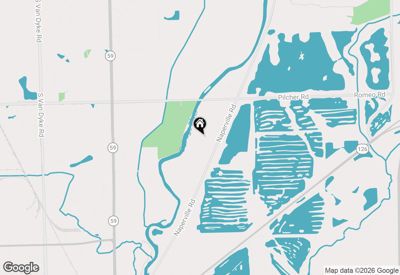 Map of 13752 Capista Drive, Plainfield, IL 60544