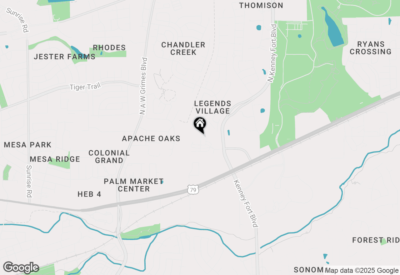 Map of 2800 Joe Dimaggio Blvd #75, Round Rock, TX 78665