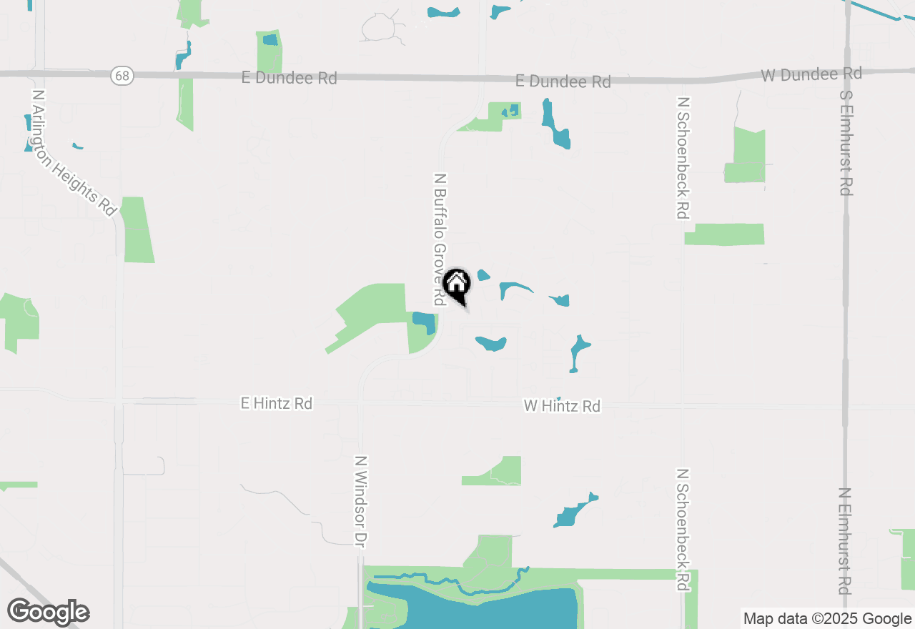 Map of 1771 Shoshonee Trail, Wheeling, IL 60090