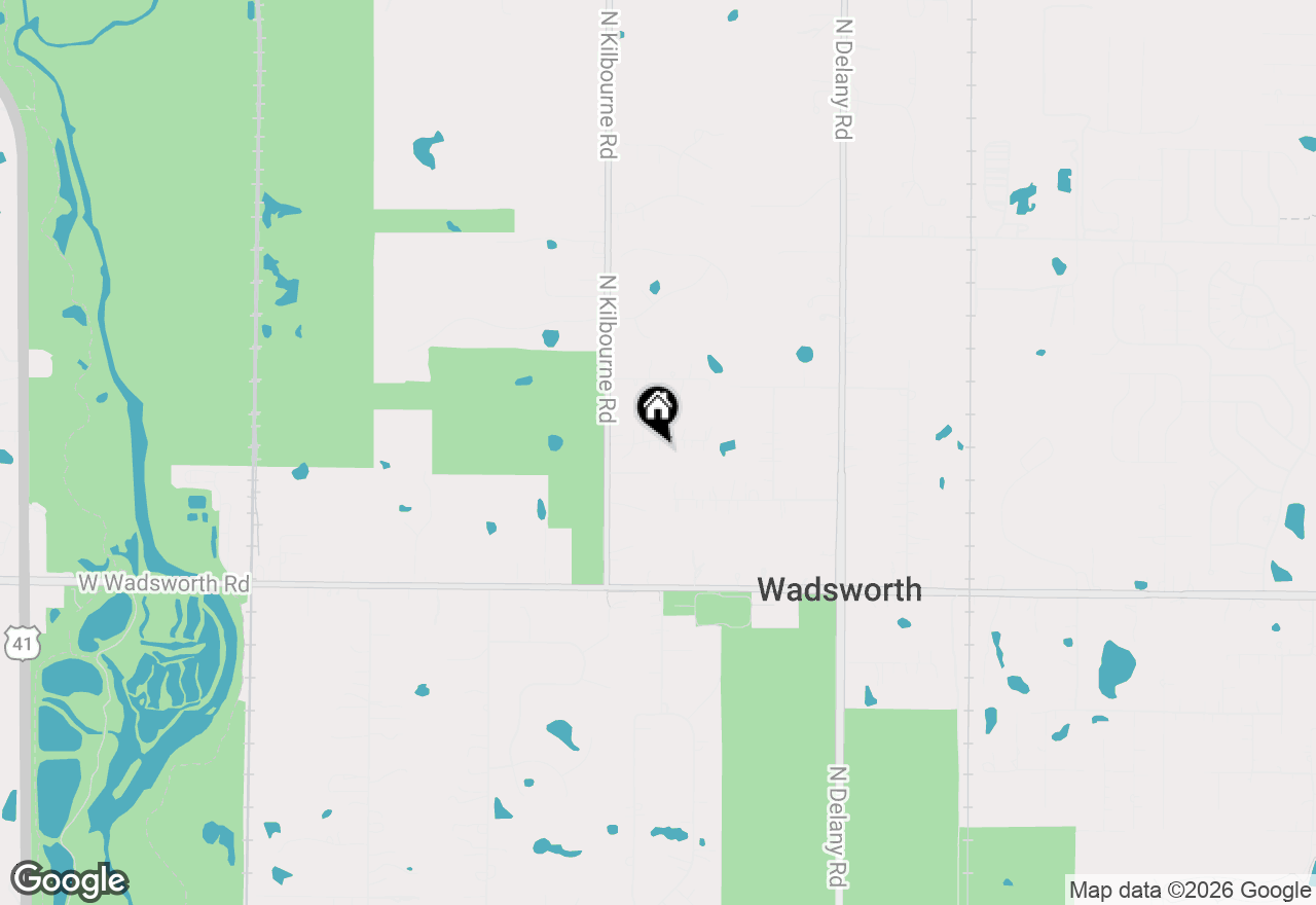 Map of 14385 W Sheryl Lynn Drive, Wadsworth, IL 60083