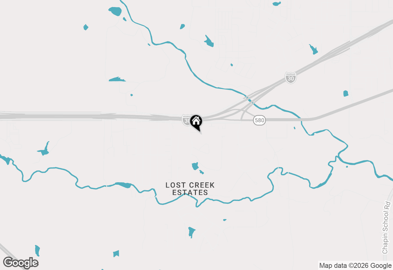 Map of 3655 Snow Creek Drive, Fort Worth, TX 76008
