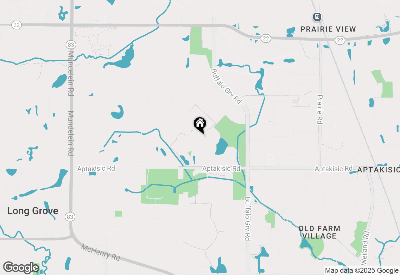 Map of 1904 Brandywyn Lane, Buffalo Grove, IL 60089