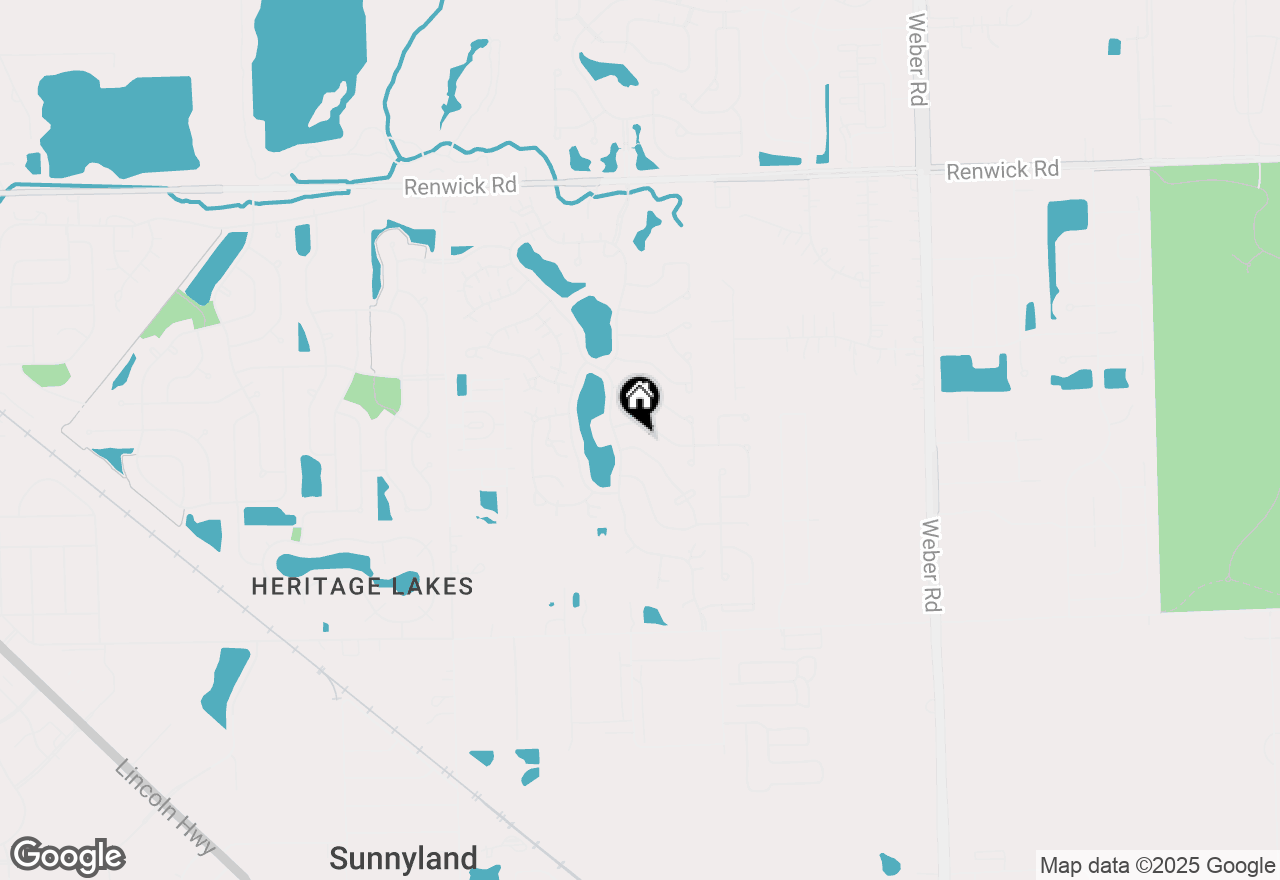 Map of 21308 Brush Lake Drive, Crest Hill, IL 60403