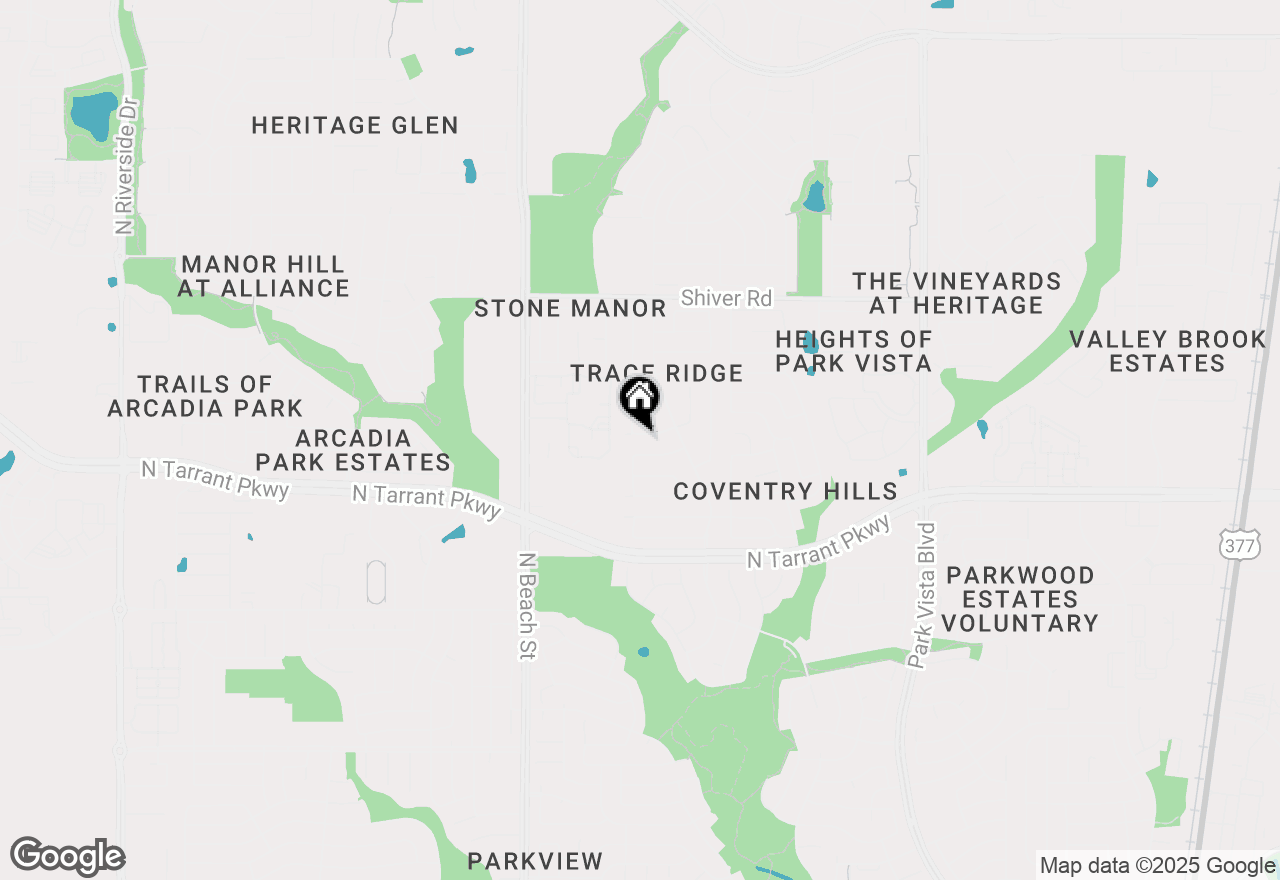 Map of 4704 Carolina Trace Trail, Fort Worth, TX 76244