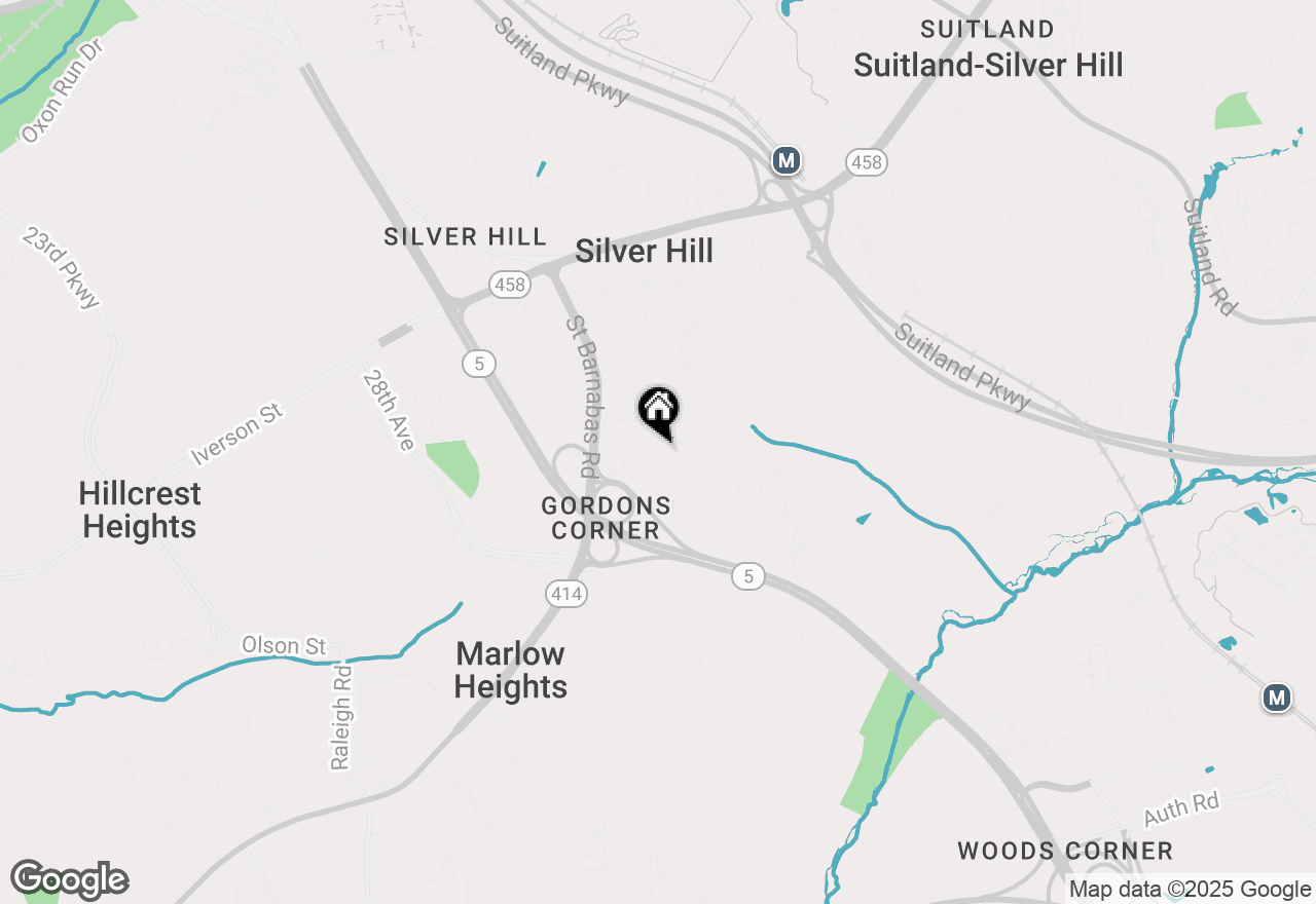 Map of 4108 Apple Leaf Way #5, Suitland, MD 20746