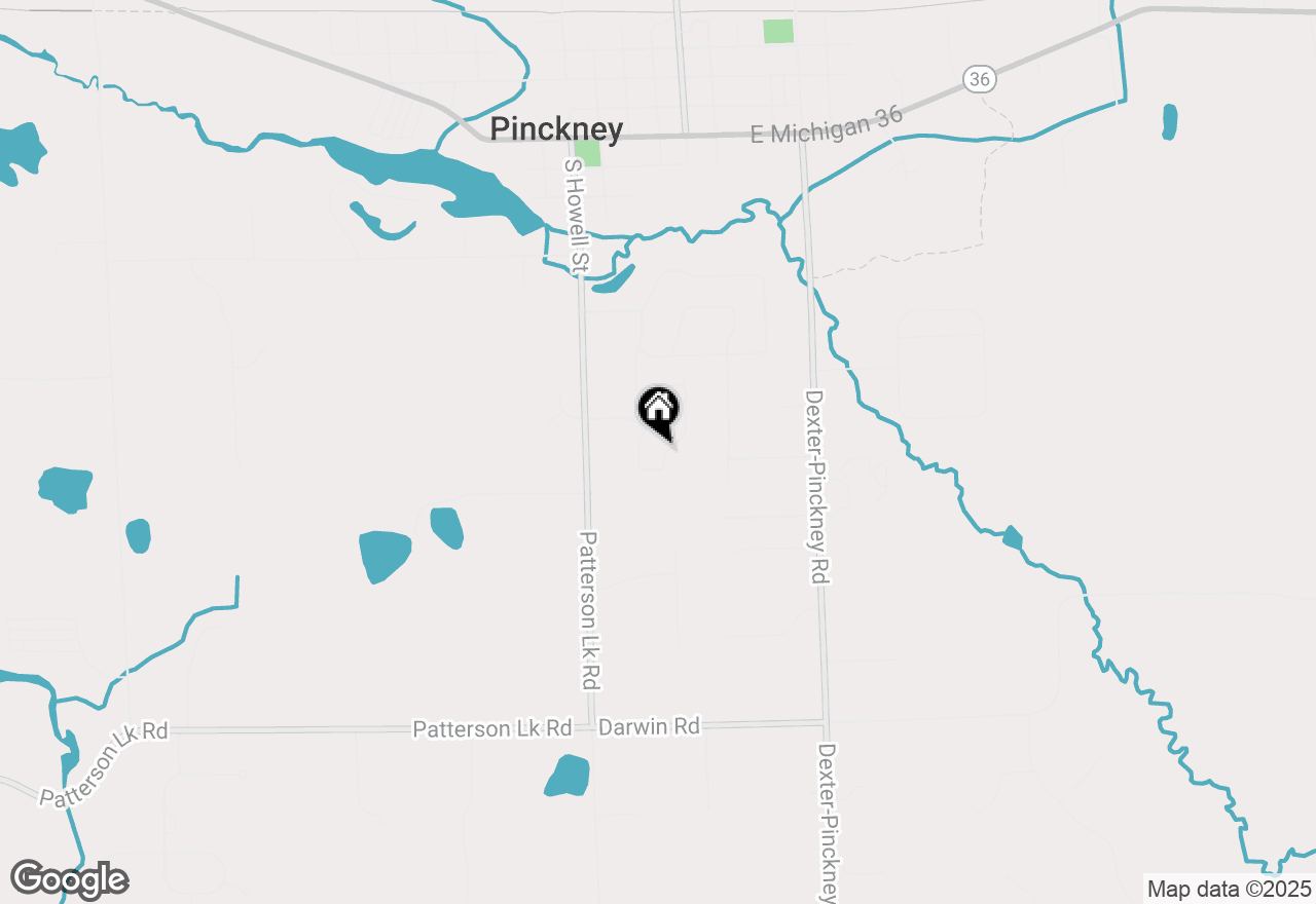 Map of 10430 Elizabeth Street, Pinckney, MI 48169