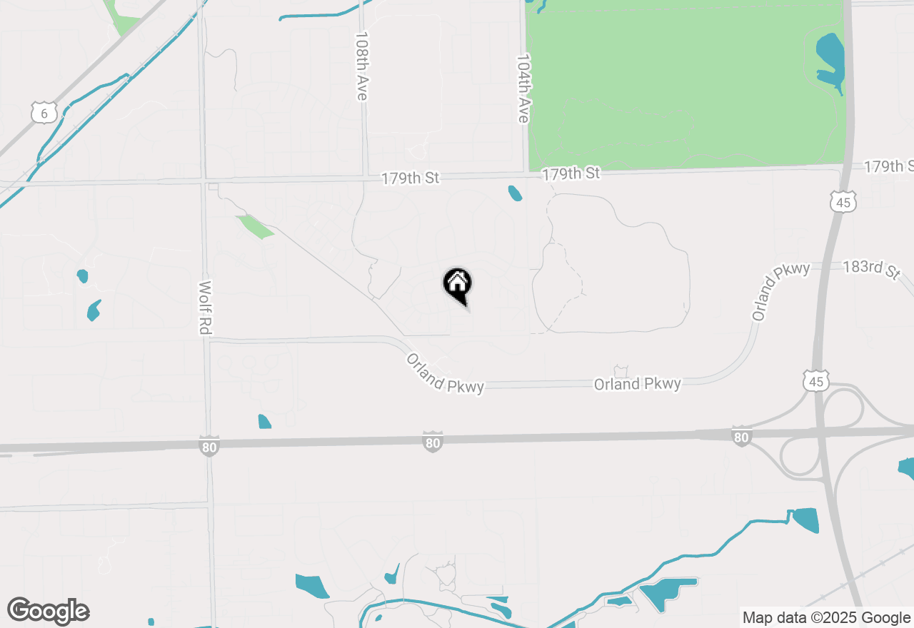 Map of 10551 Texas Court #199, Orland Park, IL 60467