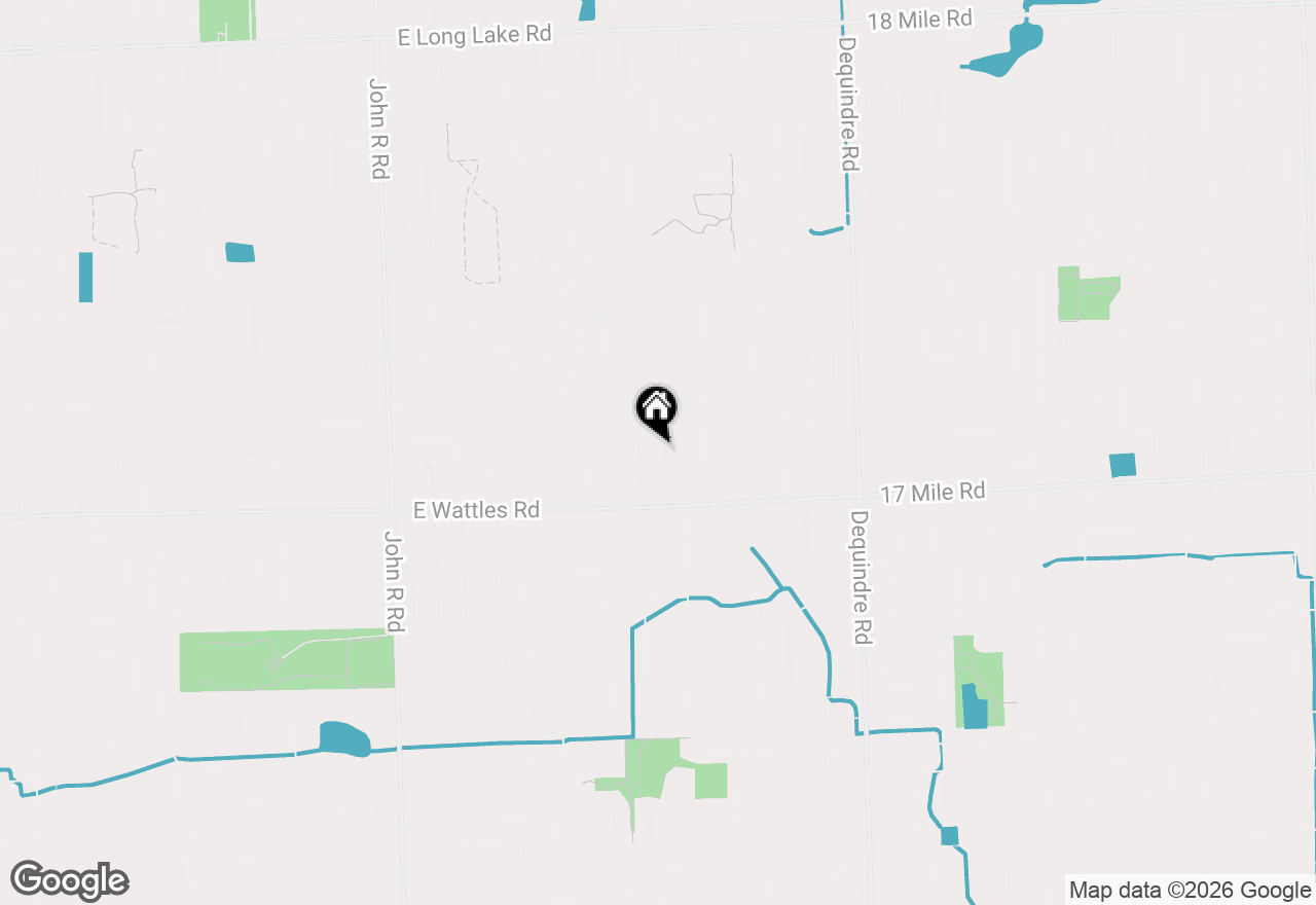 Map of 4119 Stonington Drive, Troy, MI 48085
