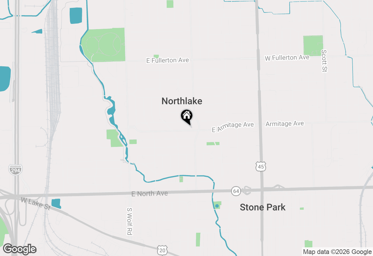 Map of 236 E Armitage Avenue, Northlake, IL 60164