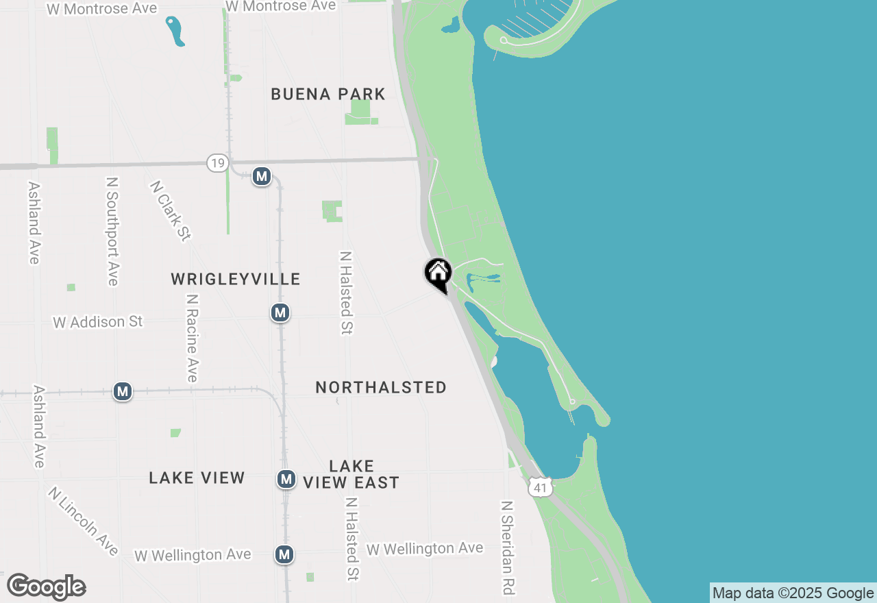 Map of 3550 N Lake Shore Drive #918, Chicago, IL 60657