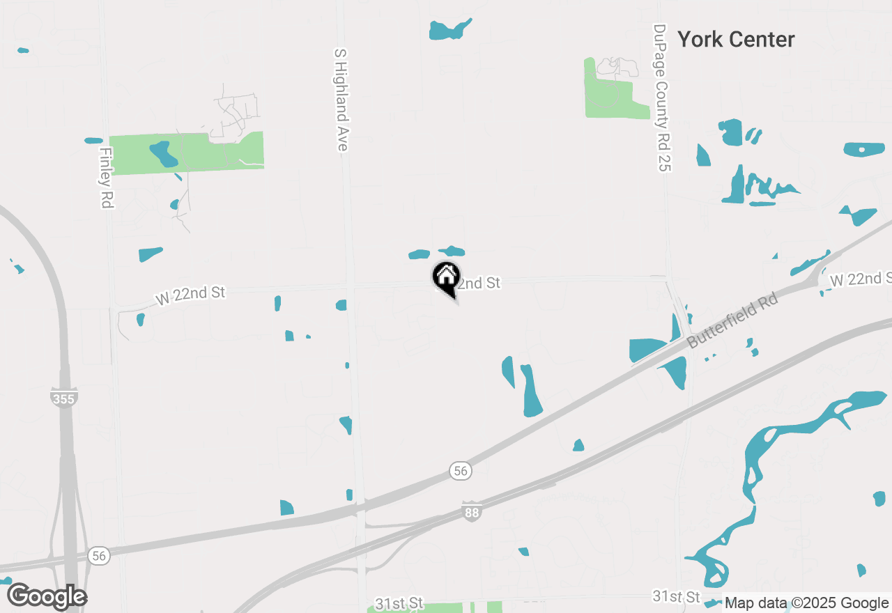 Map of 2201 Grace Street #100, Lombard, IL 60148