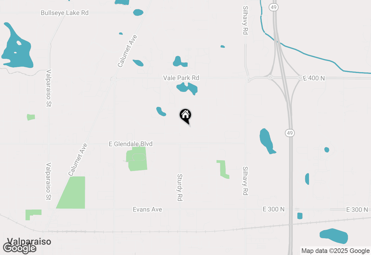 Map of 2004 Eisenhower Avenue, Valparaiso, IN 46383