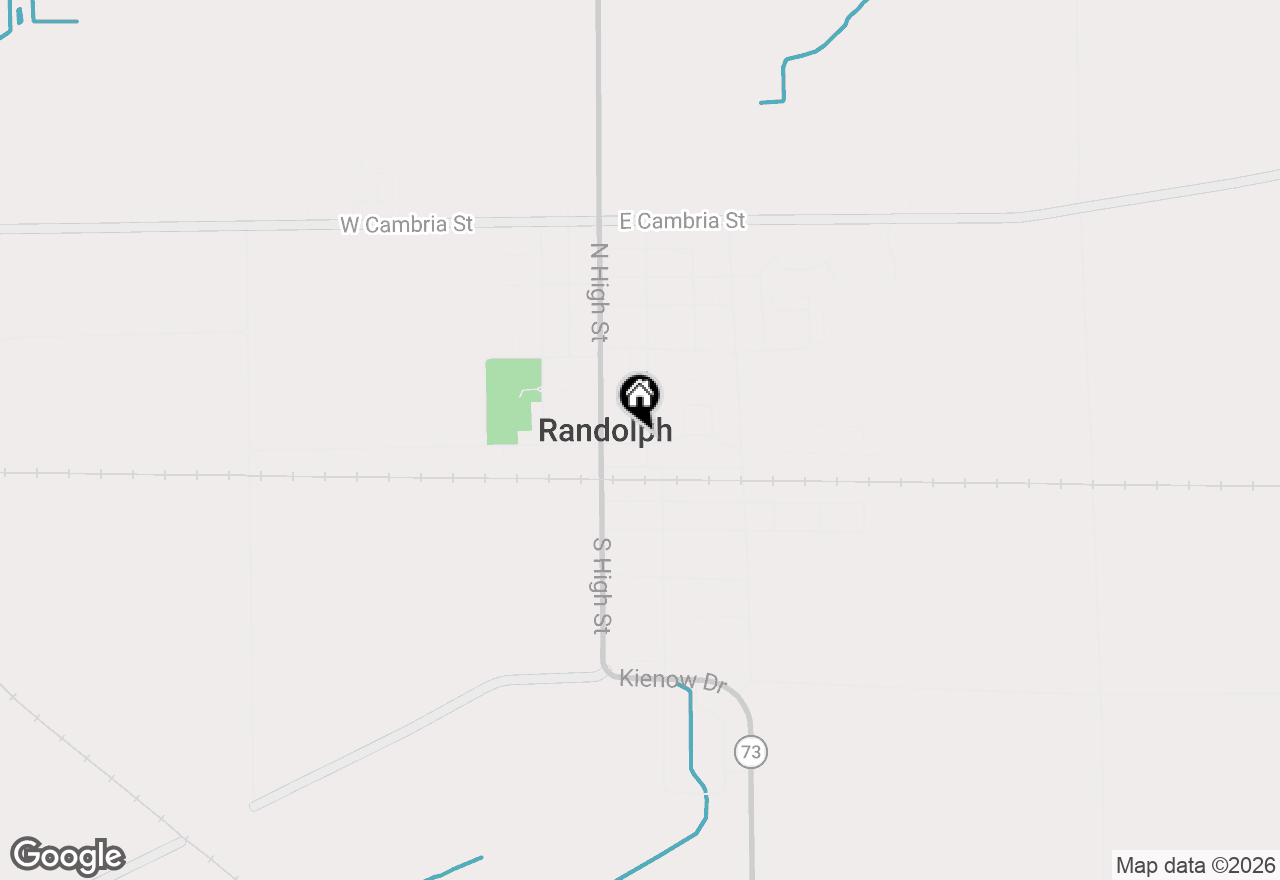 Map of 203 Williams St, Randolph, WI 53956