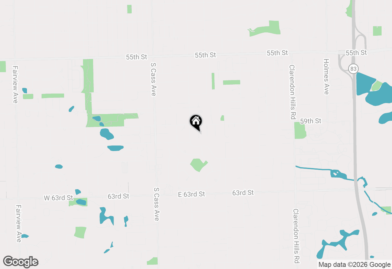 Map of 816 Megan Court, Westmont, IL 60559