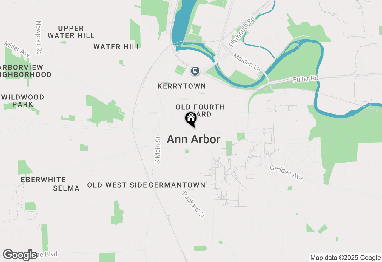 Map of 413 E Huron Street #C, Ann Arbor, MI 48104