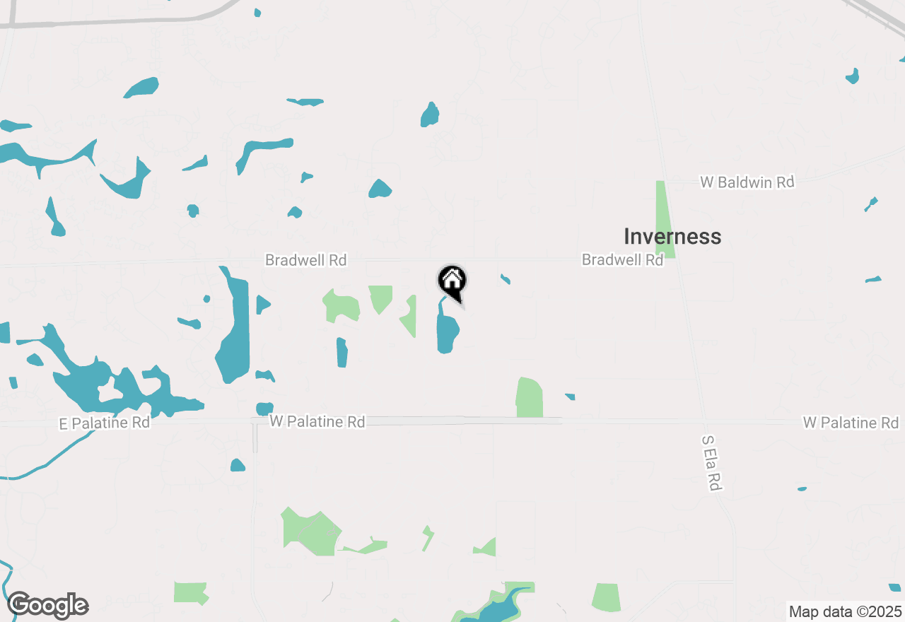 Map of 5070 Thornbark Drive, Hoffman Estates, IL 60010