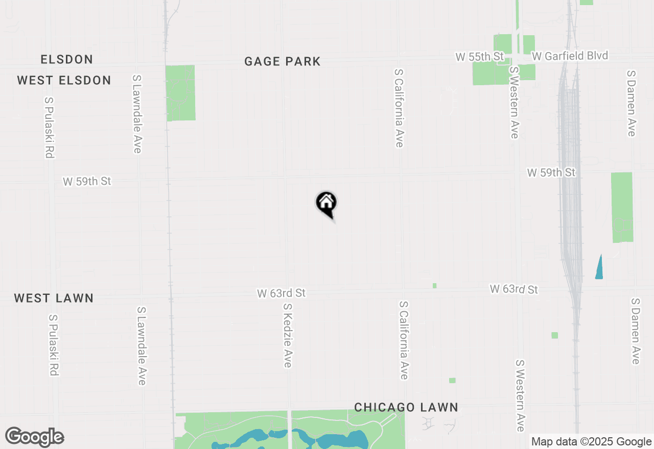 Map of 6040 S Whipple Street, Chicago, IL 60629