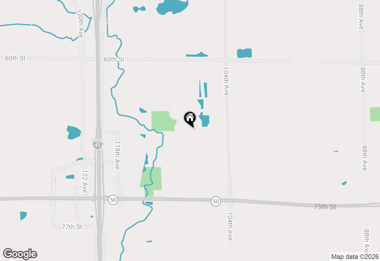Map of 10901 67th St, Kenosha, WI 53142
