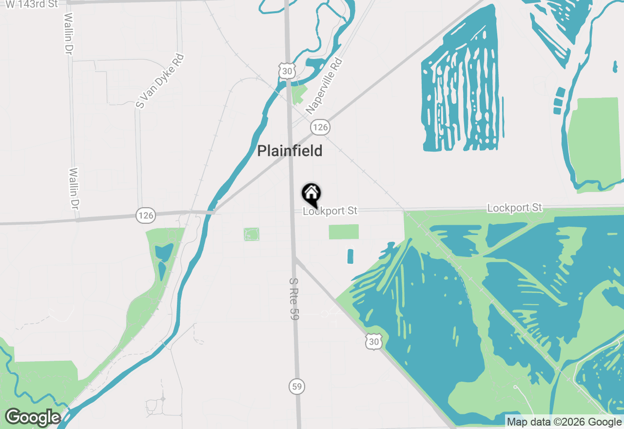 Map of 23913 W Lockport Street, Plainfield, IL 60544