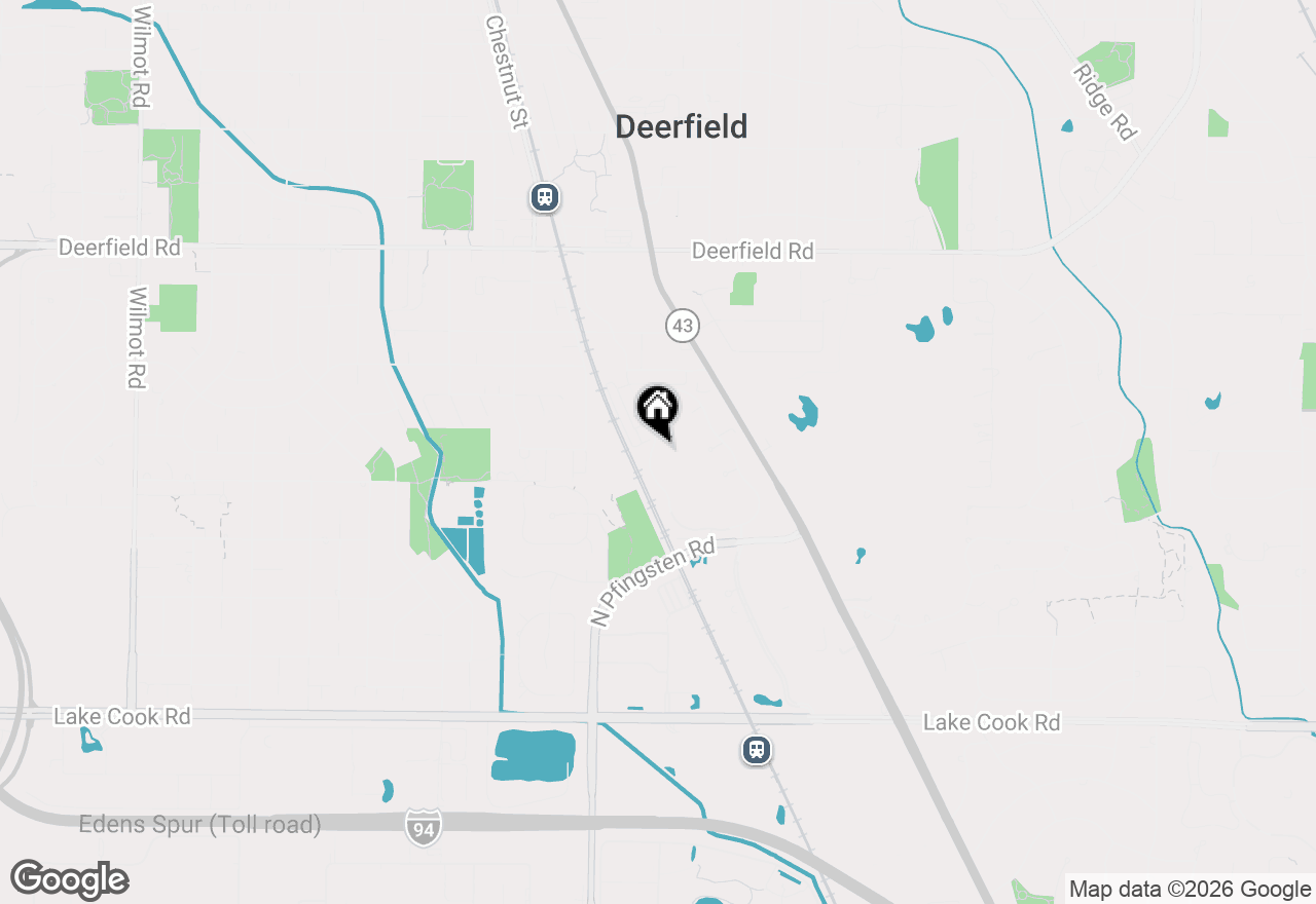 Map of 432 Kelburn Road #121, Deerfield, IL 60015