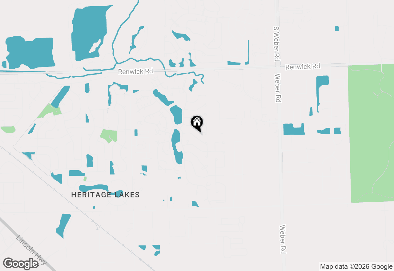 Map of 21254 Montclare Lake Drive, Crest Hill, IL 60403