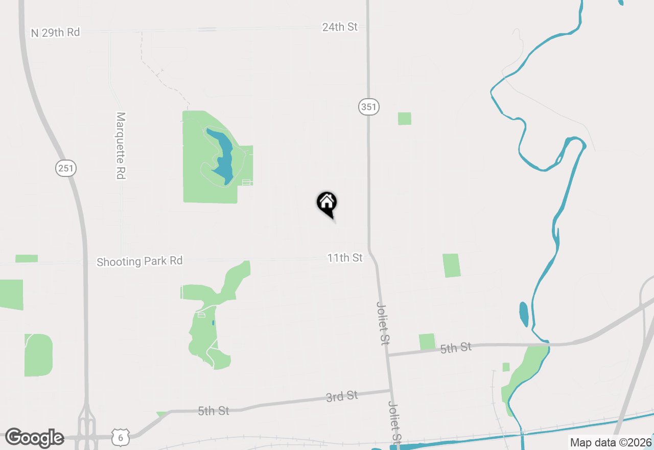 Map of 505 Lindberg Road, Lasalle, IL 61301