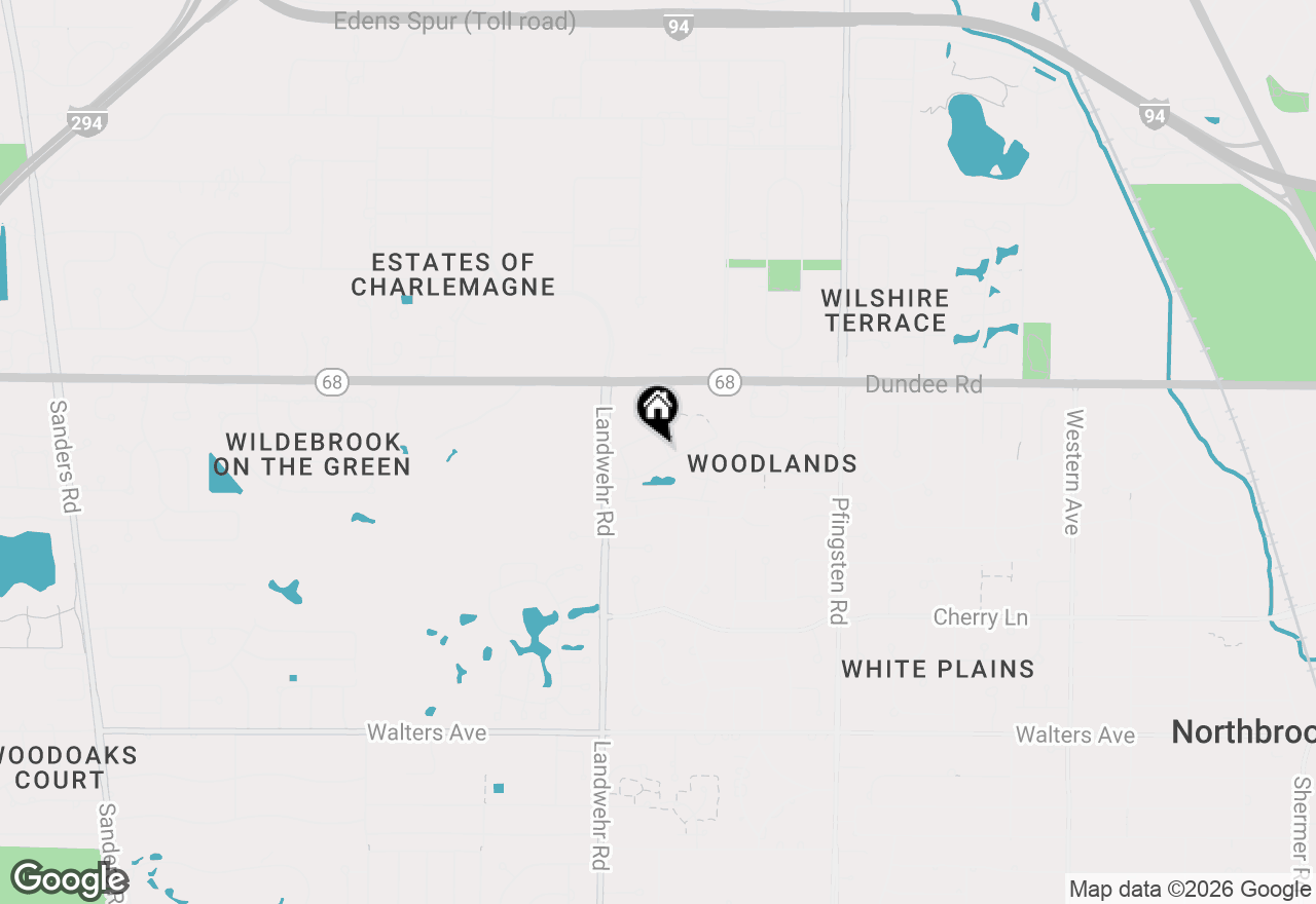 Map of 3110 Pheasant Creek Drive #206, Northbrook, IL 60062