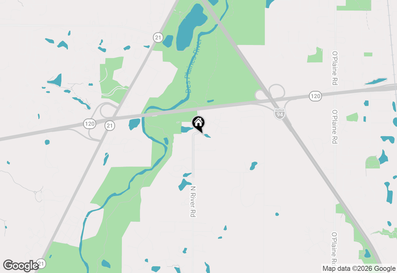 Map of 32981 N River Road, Libertyville, IL 60048