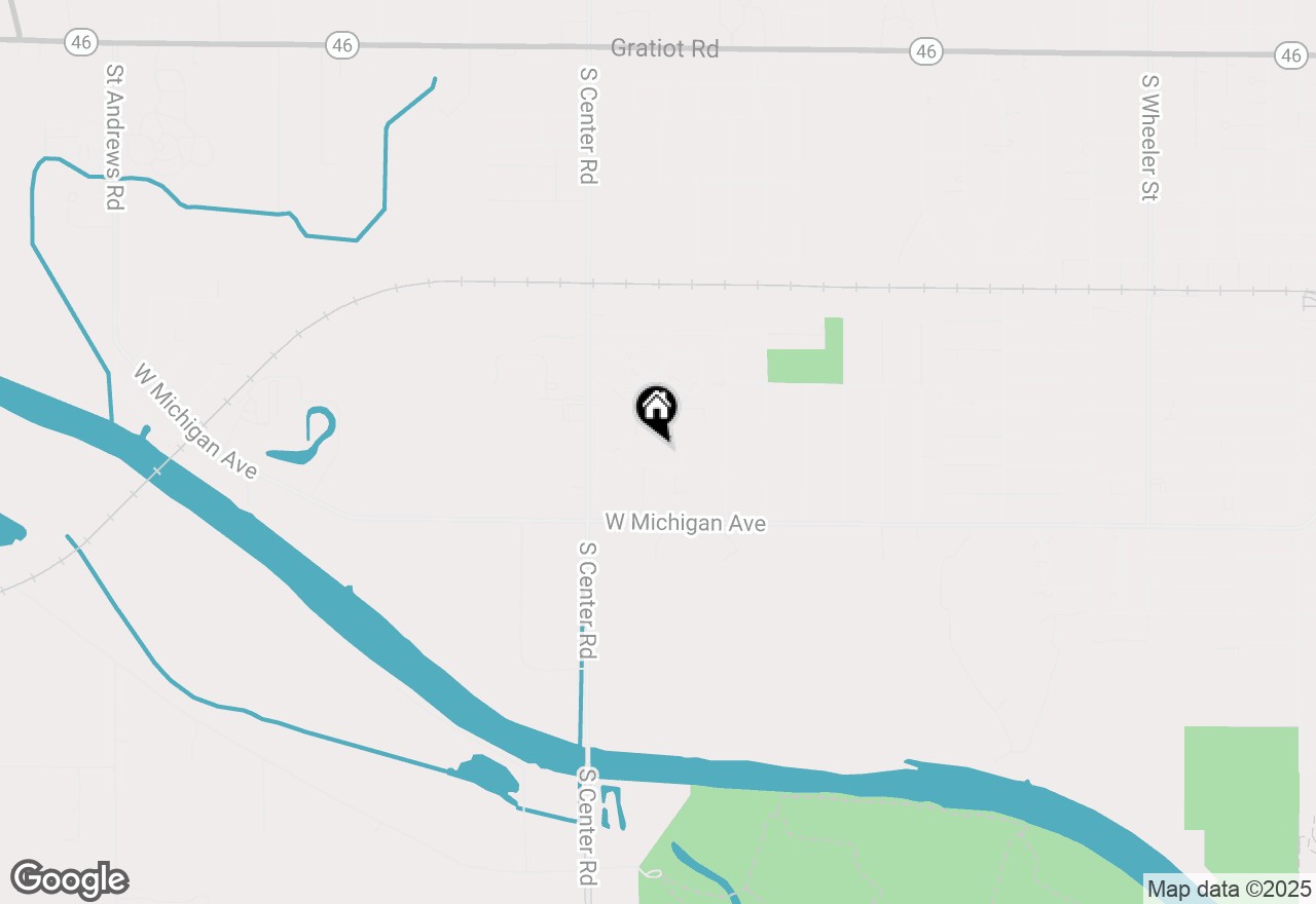 Map of 4855 N Arboretum Drive, Saginaw, MI 48638