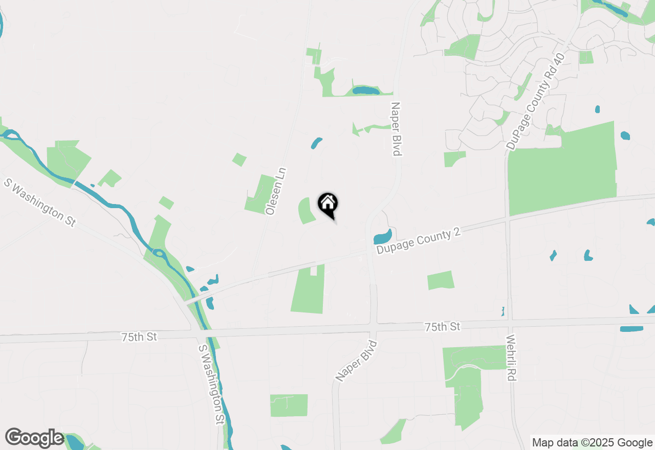 Map of 1020 Stanton Drive, Naperville, IL 60540