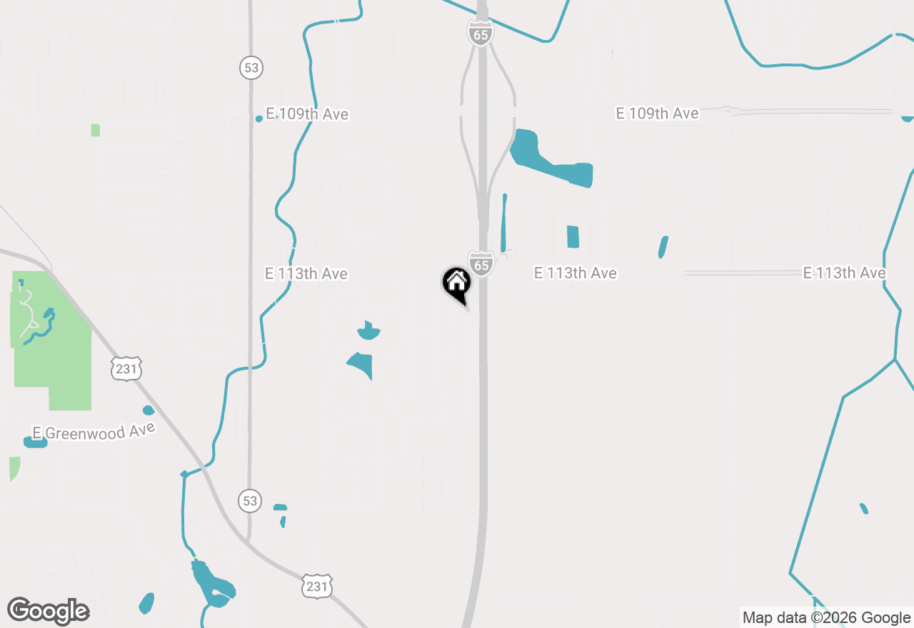 Map of 11405 Vermont Place, Crown Point, IN 46307