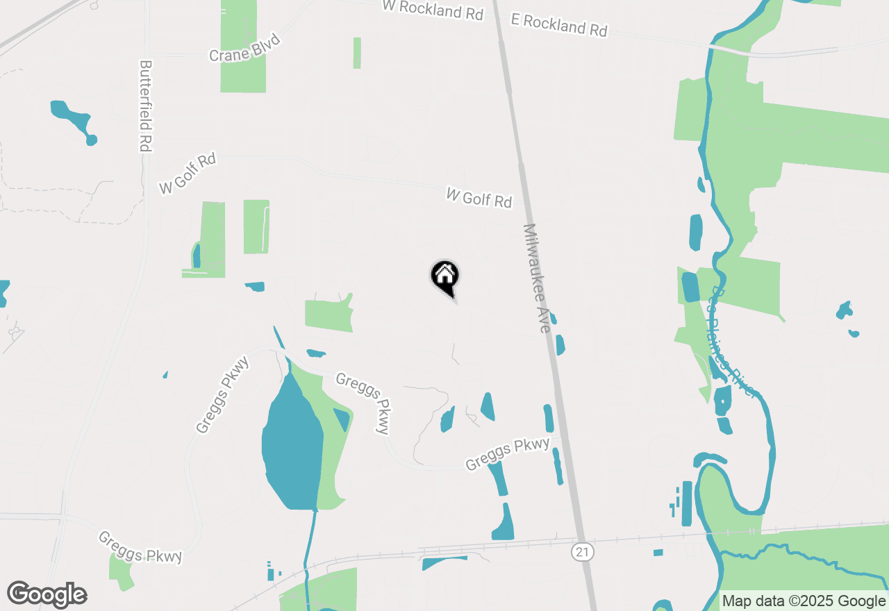 Map of 1147 Garfield Avenue, Libertyville, IL 60048