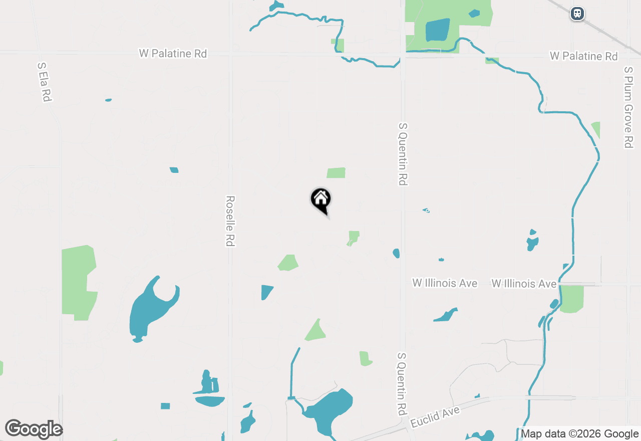 Map of 1059 W Chatham Drive, Palatine, IL 60067