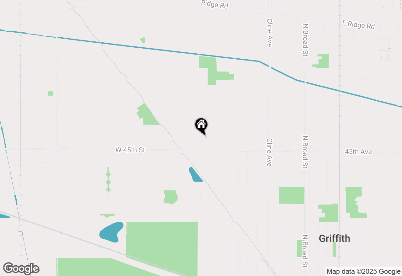 Map of 9618 Boulevard Drive, Highland, IN 46322