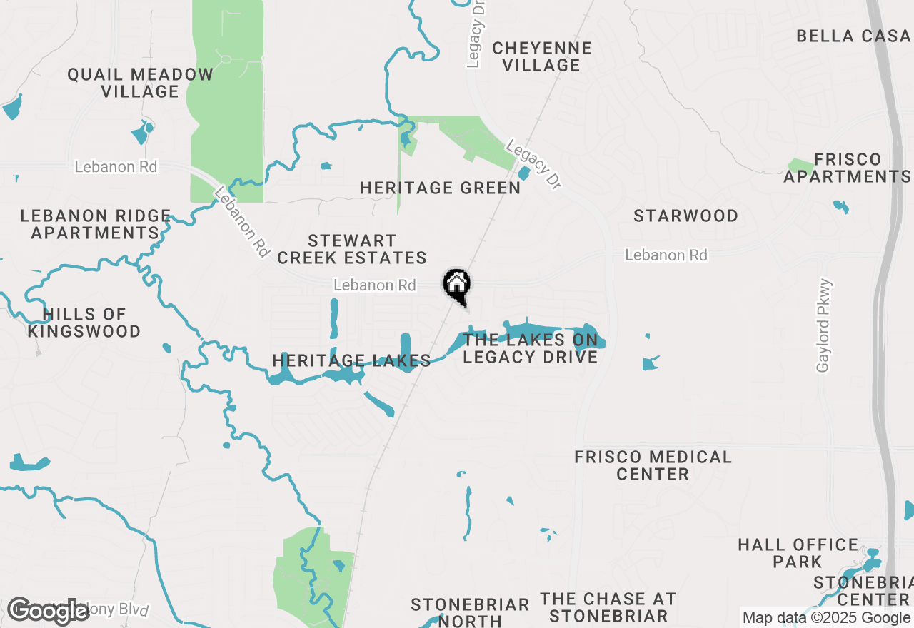 Map of 4113 Sicily Drive, Frisco, TX 75034