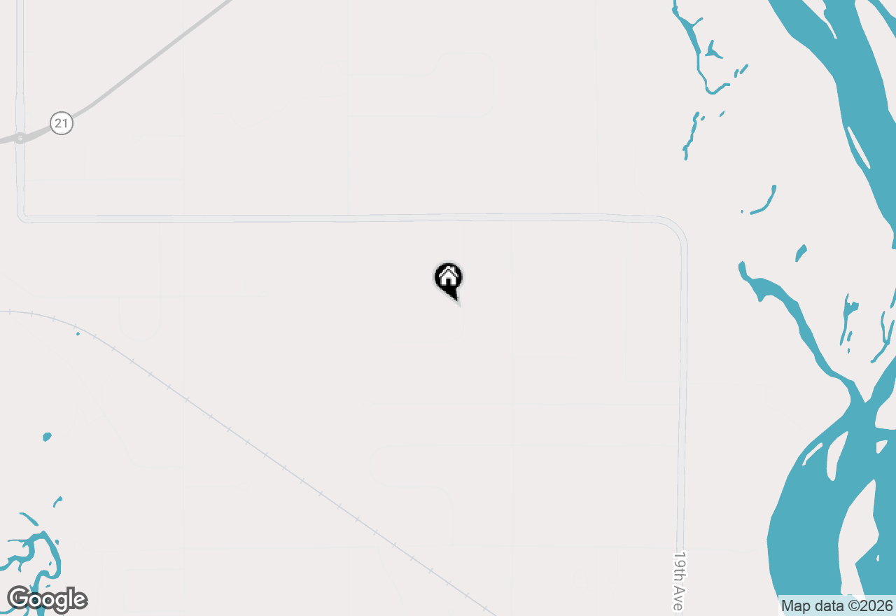 Map of N10391 St Josephs Way, Necedah, WI 54646