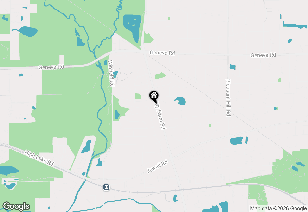 Map of 0N491 Kimball Road, Winfield, IL 60190