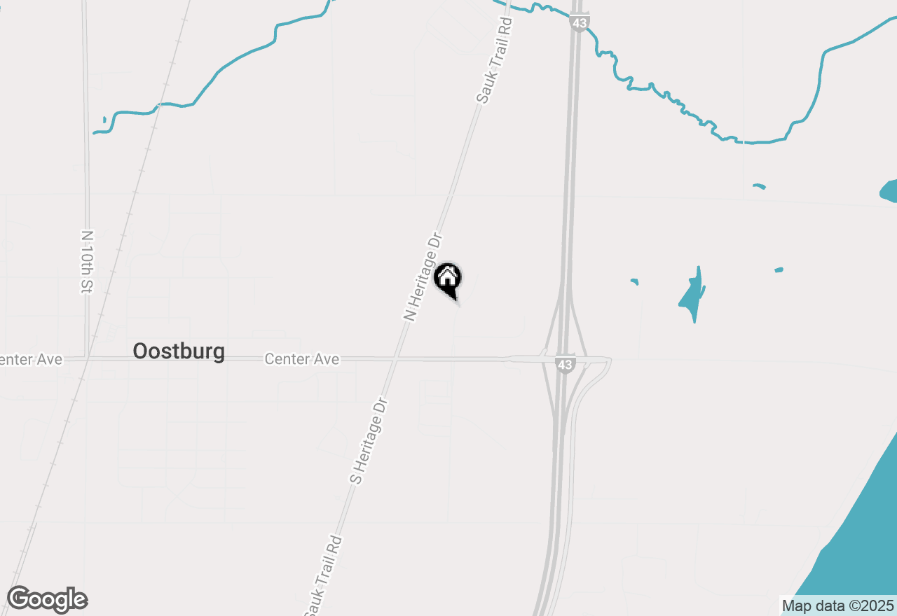 Map of LtH N Business Park Dr, Oostburg, WI 53070