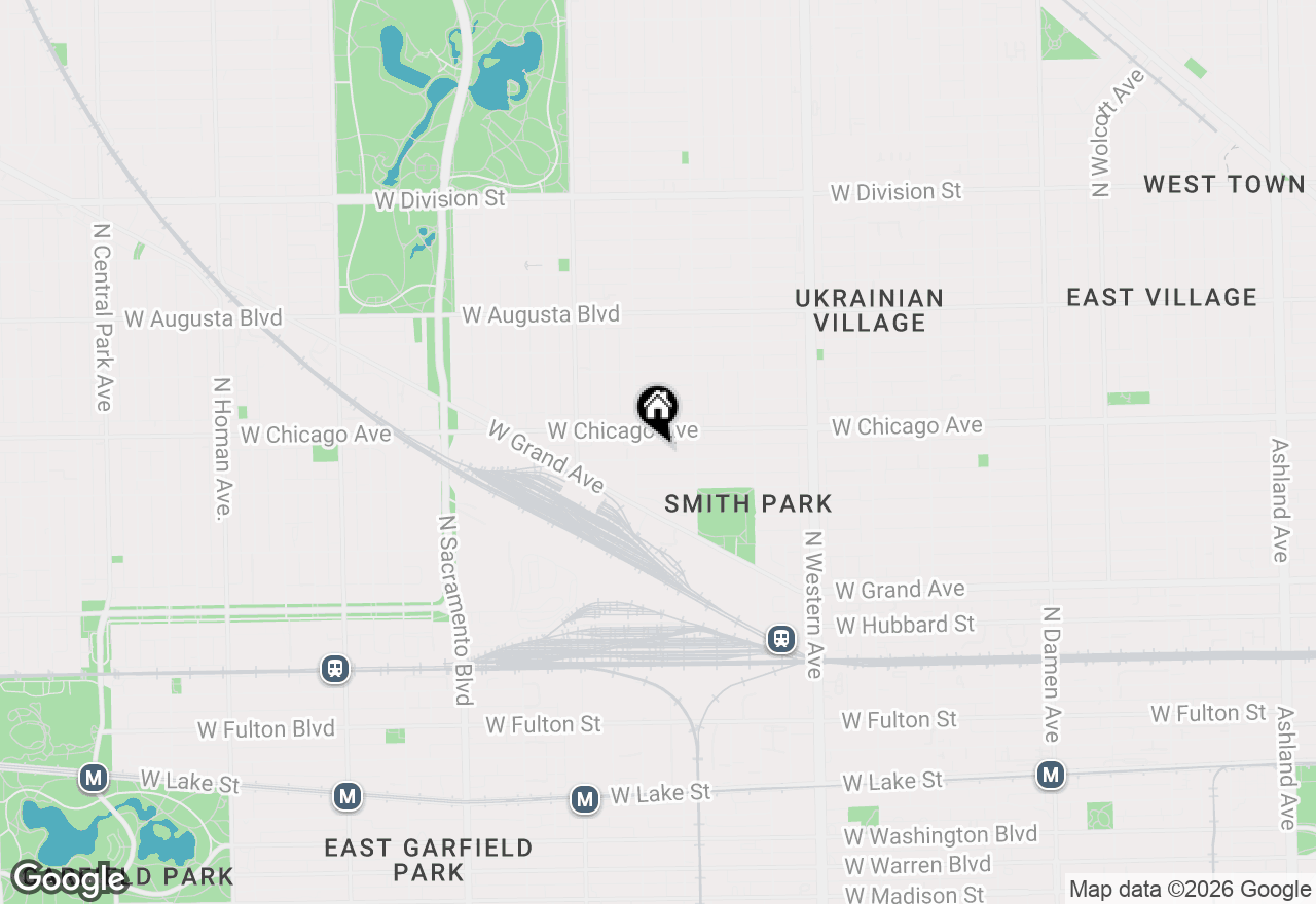 Map of 2638 W Superior Street, Chicago, IL 60612