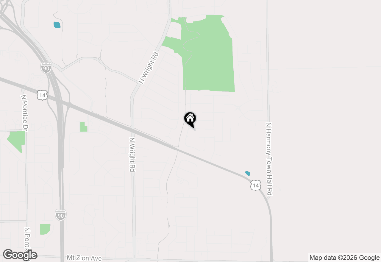 Map of 4000 Boulder Drive, Janesville, WI 53546