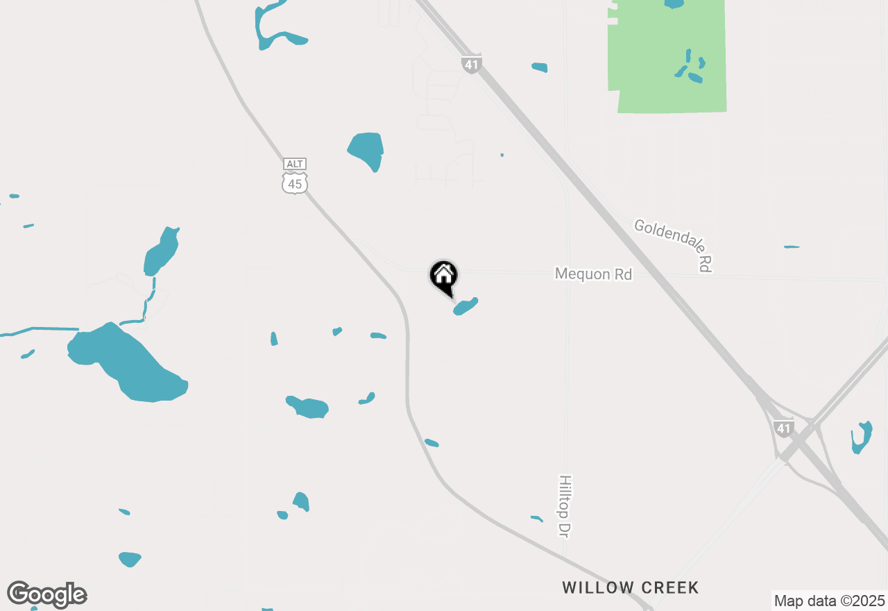 Map of W210N11120 Mountbrooke Dr, Germantown, WI 53022