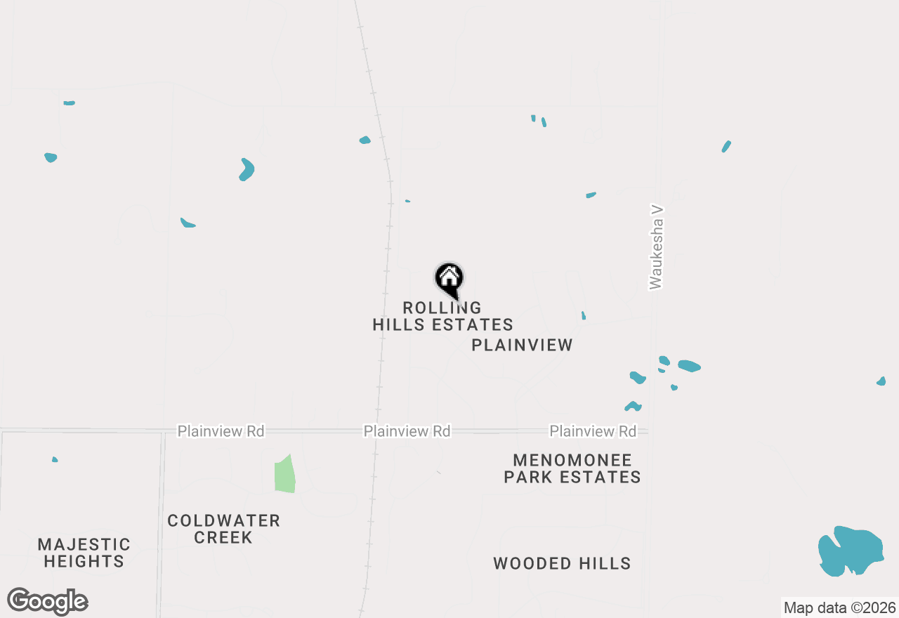 Map of W226N8304 Friess Pl, Lisbon, WI 53089