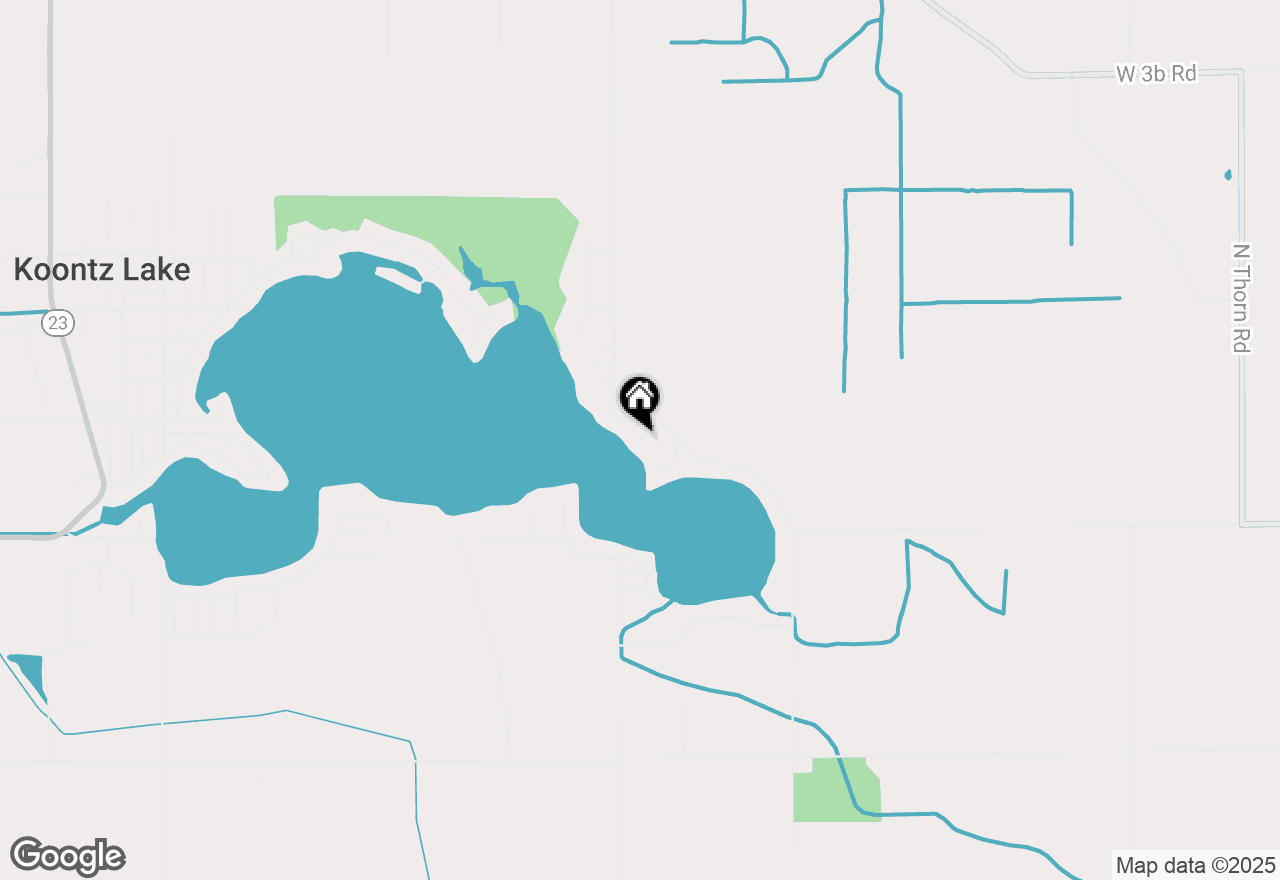 Map of 20973 N Lake Drive, Walkerton, IN 46574